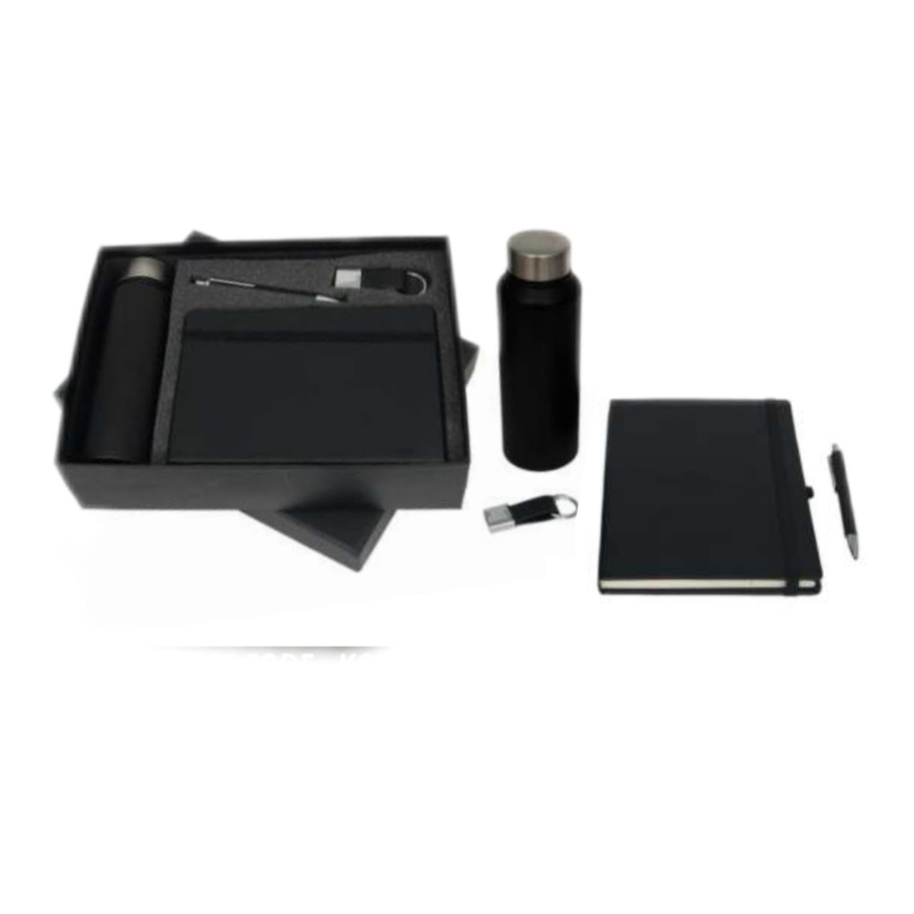 [61179] 4 In 1 Employee Welcome Set, Boule, Diary,Key Chain,Pen