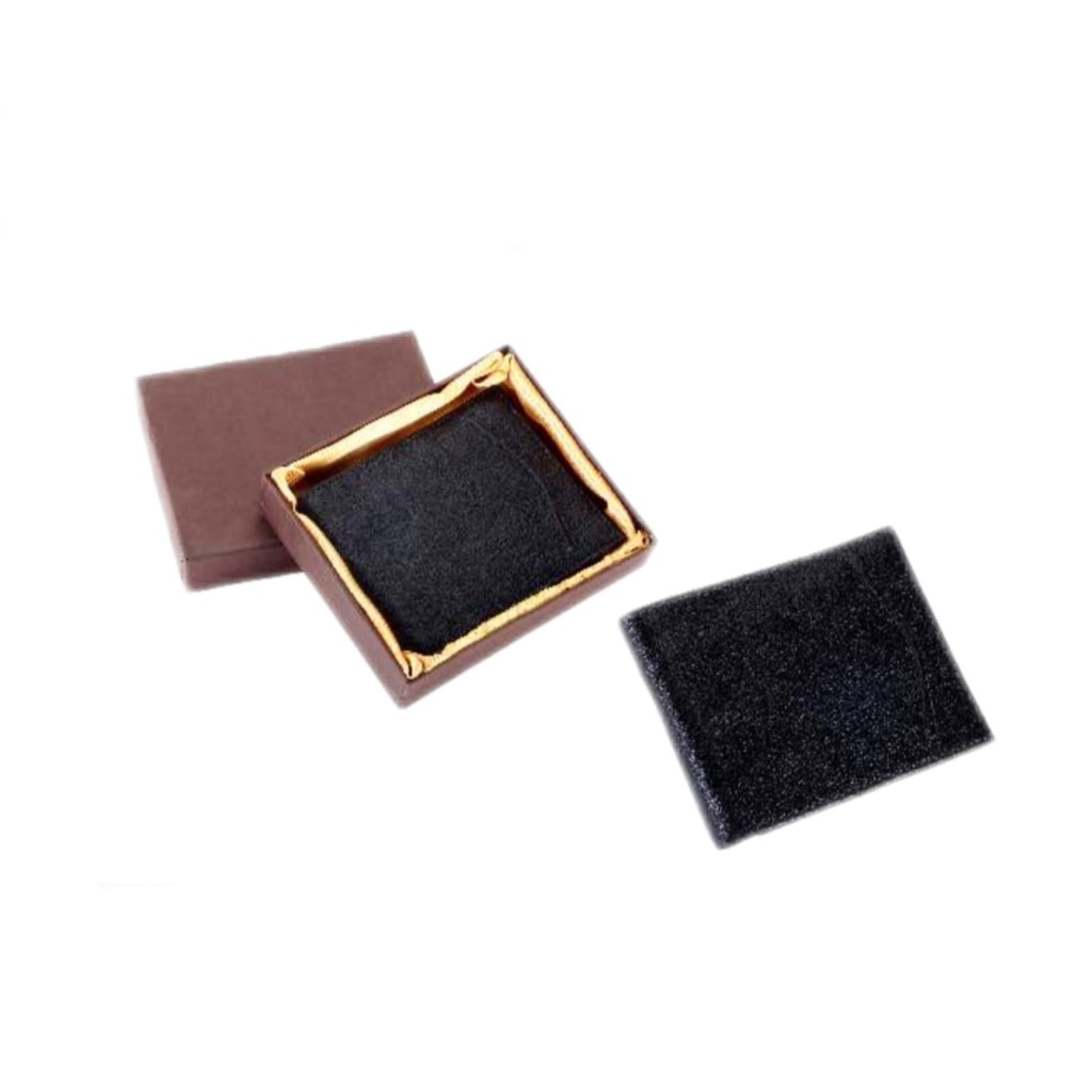 [61199] Gents Wallet Black Goat Leather