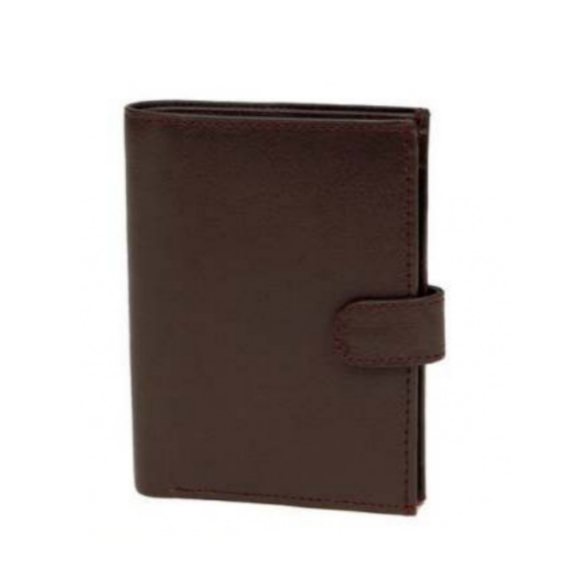 [61211] Brown Leather Notecase Wallet 