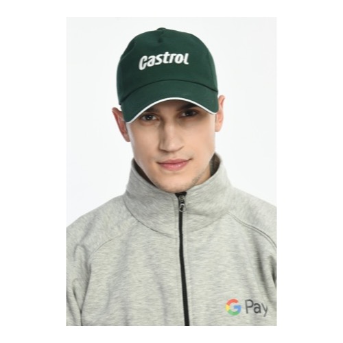 [61224] Cap - (Imported Peak, Imported Fusing) Fabric : Cotton Twill (5 Panel) 
