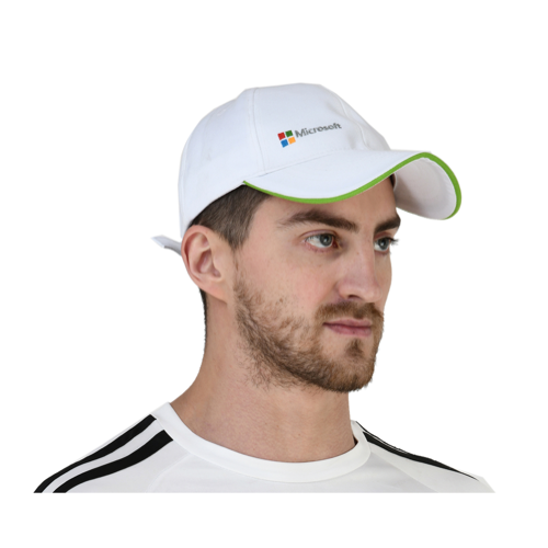 [61231] Cap - (Imported Peak, Imported Fusing) Fabric : Cotton Twill (6 Panel) 