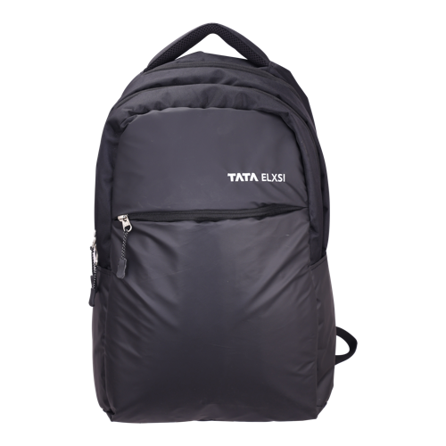 [61250] Bag - Fabric:Ultra Matte Type: Backpack(With Laptop Sleeve) Zipper : Double Primary Zipper(With Front Pocket) Color : Black