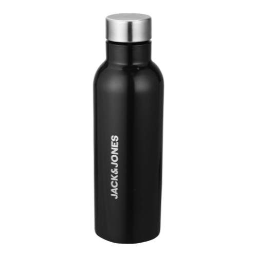 [56061] Water Bottle Stainless Steel with Steel Cap and Arch Design (1000 ML)