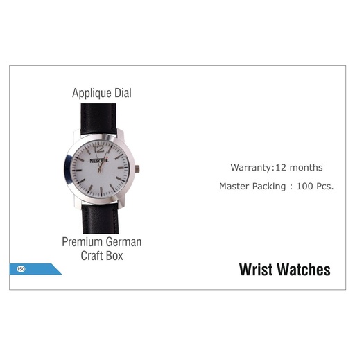 [56036] Nescafe  |  Wrist Watch - Applique Dial