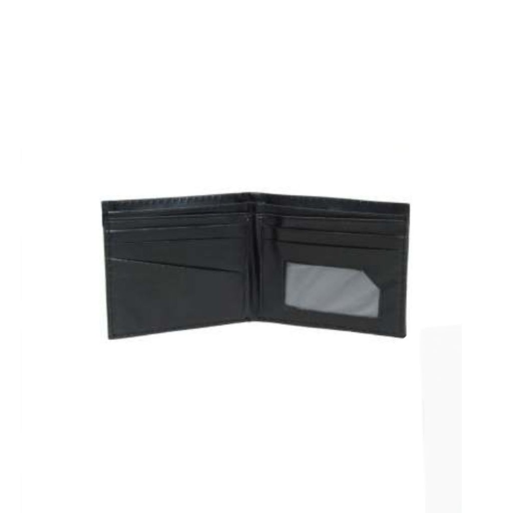 [61349] BLACK LEATHEREU GENTS WALLET