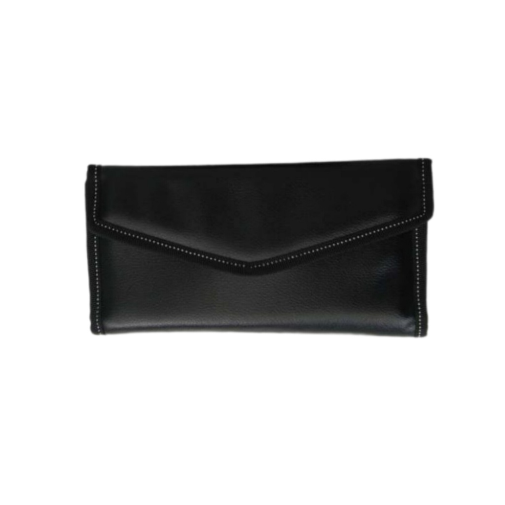 [61360] PU BLACK LADIES WALLET
