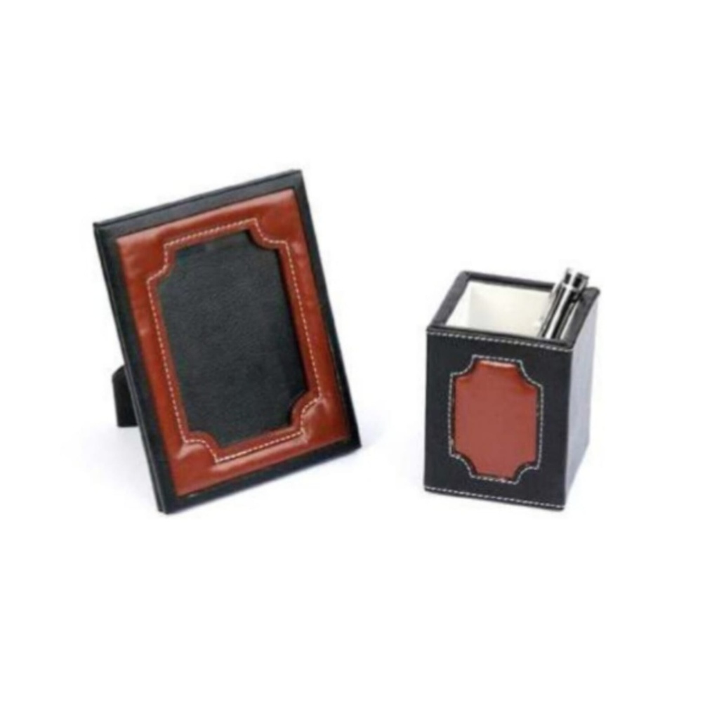 [61454] 2 IN 1 PENSTAND & PHOTO FRAME SET
