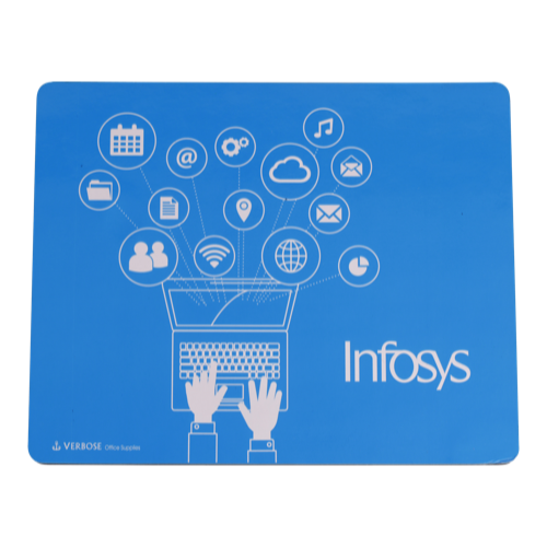 [61503] MOUSE PAD - Anti Skid Mouse Pad, Size : 8 x 10 inch, 8mm Thickness, High Gloss 