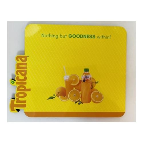 [61504] MOUSE PAD - Mouse Pad With Cut Out Anti Skid Mouse Pad, Size : 8 x 10 inch, 8mm Thickness, High Gloss