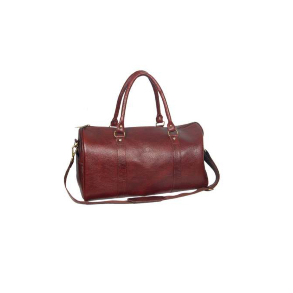[61591] BIG NDM LEATHER DUFFLE BAG
