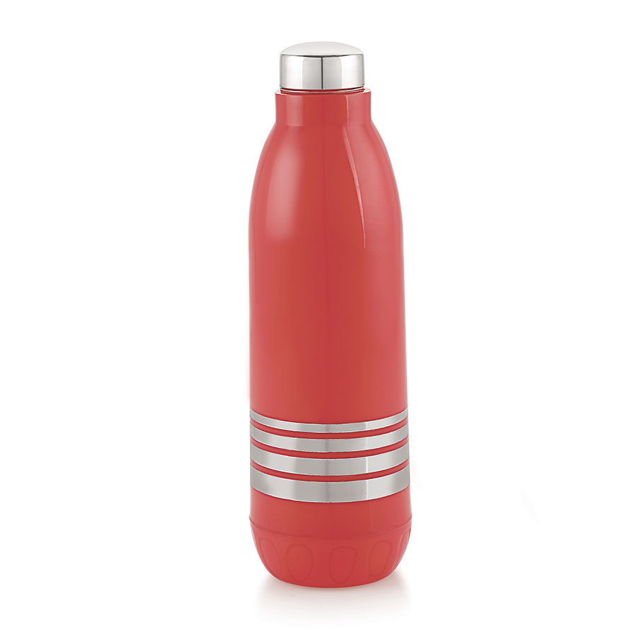 [24947] Insulated Water Bottle with polycover packing - 600 ML