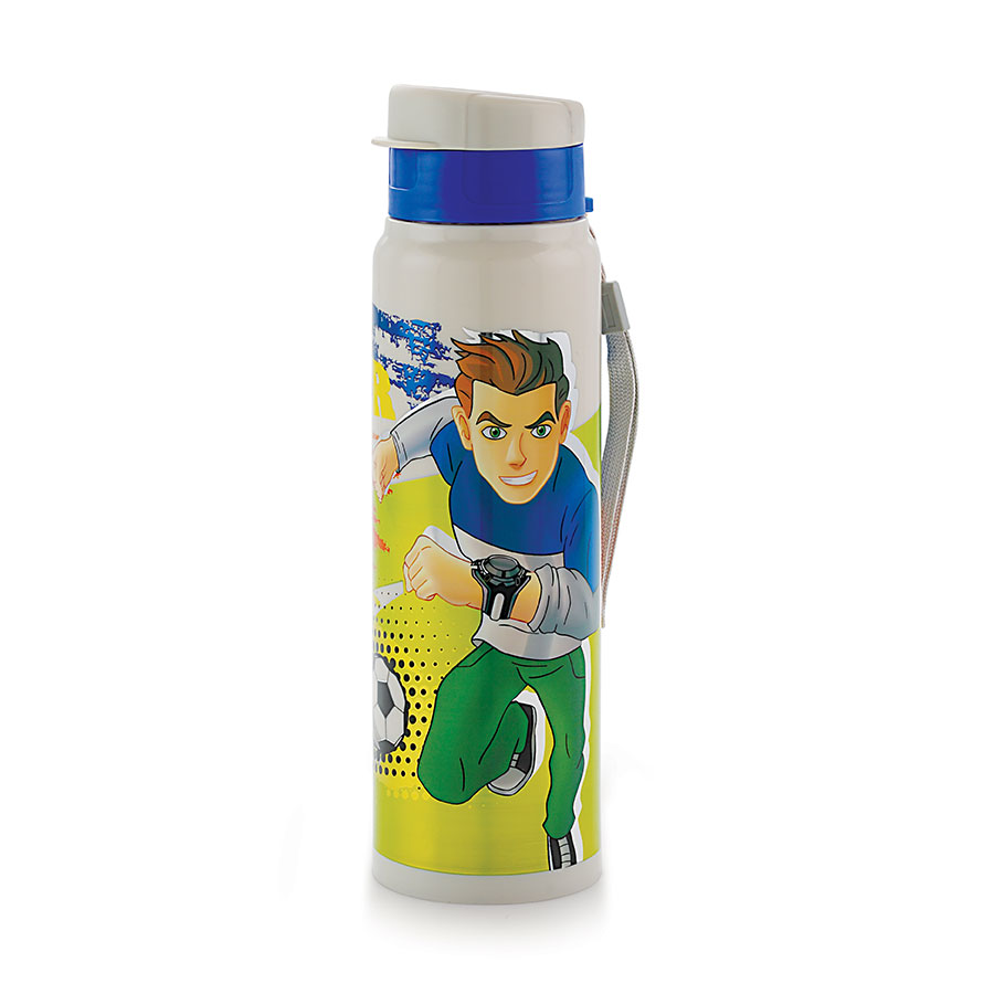 [61770] aqua small insulated water bottle (polycover)