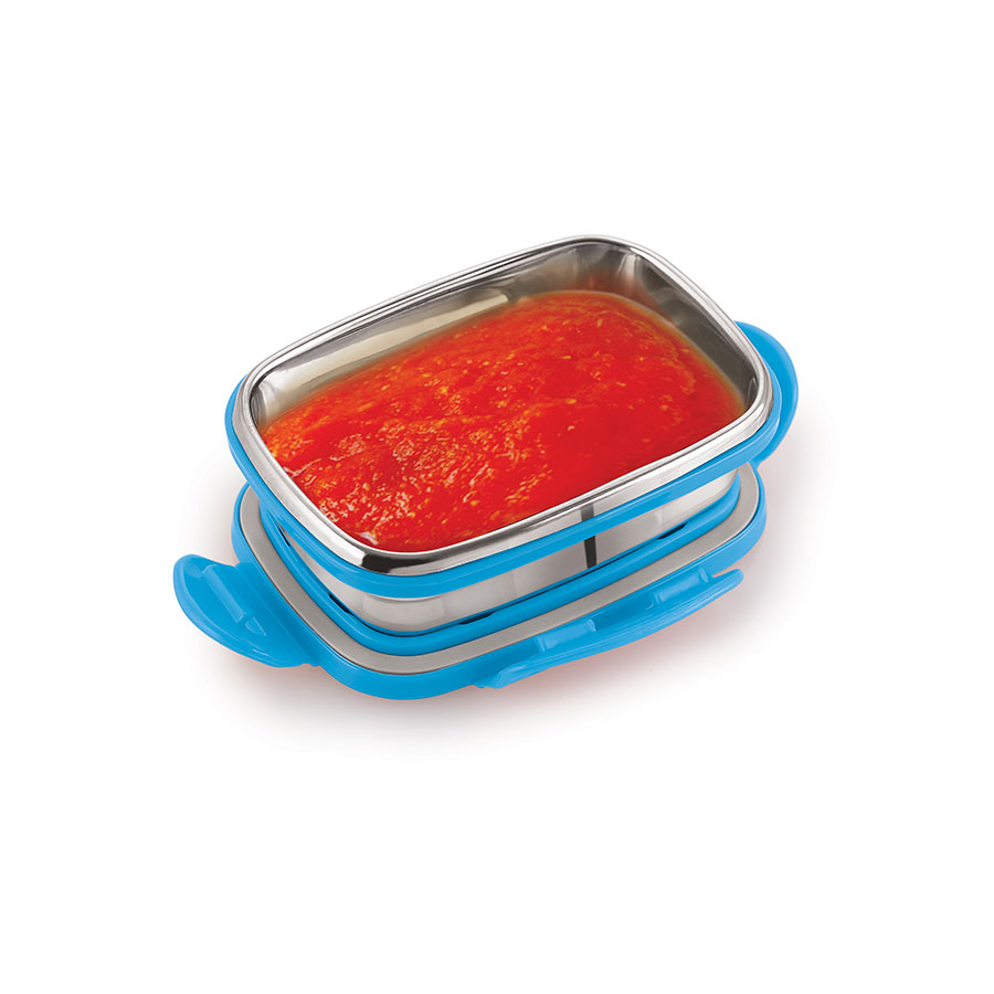 [61845] fusion mini* steel inner insulated snack pack