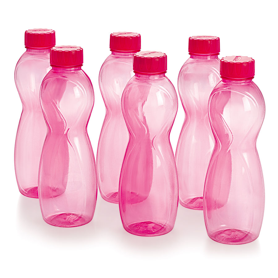 [62000] flora set 6 fridge bottle & jug