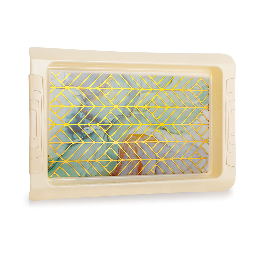 [62037] Serve Easy Big Tray (20 Pcs) - Size : W : 40 x L : 28 CM