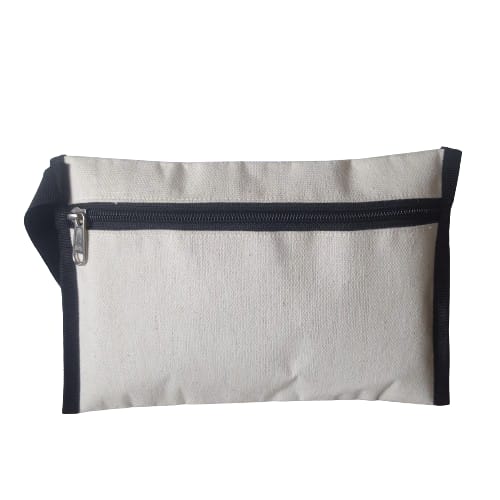 [52210] Laminated Canvas Hand Bag with Single Compartment (24 x 16 CM)