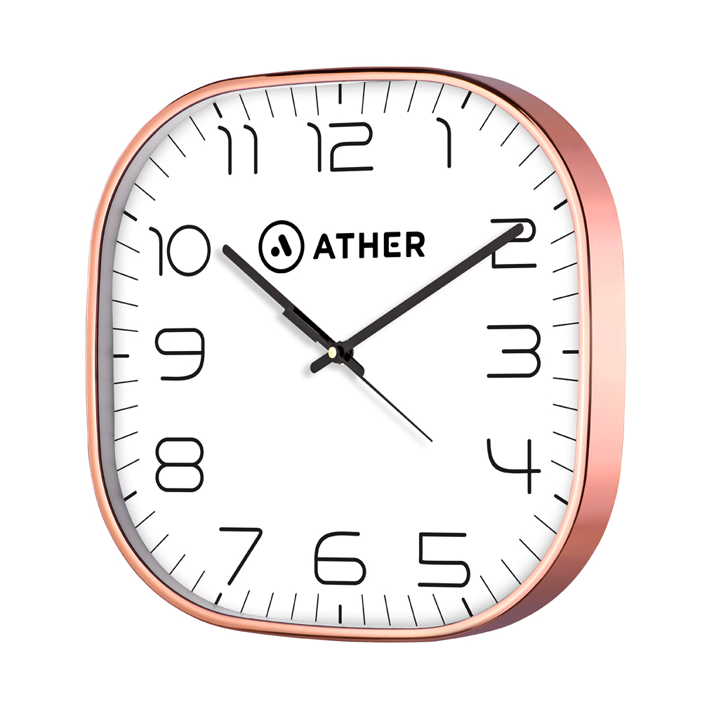 [60027] Wall Clock, Dim 11.75" X 11.75 