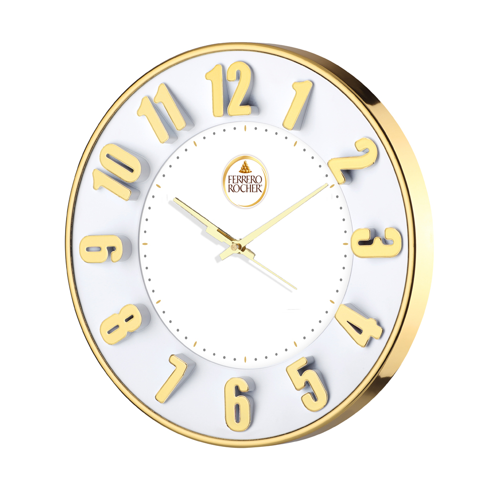[60041] Wall Clock, Dim 11.75" Round 