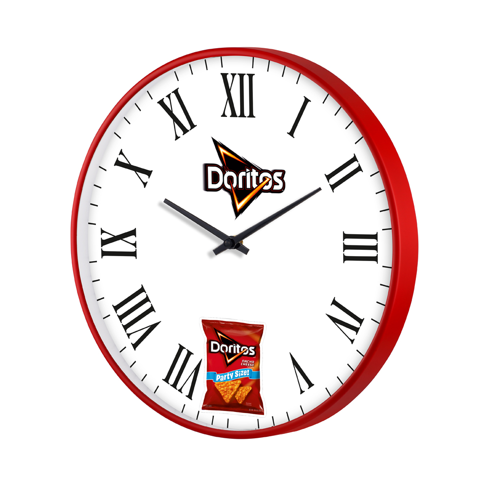 [60058] Wall Clock  - Rev Ad - Doritos