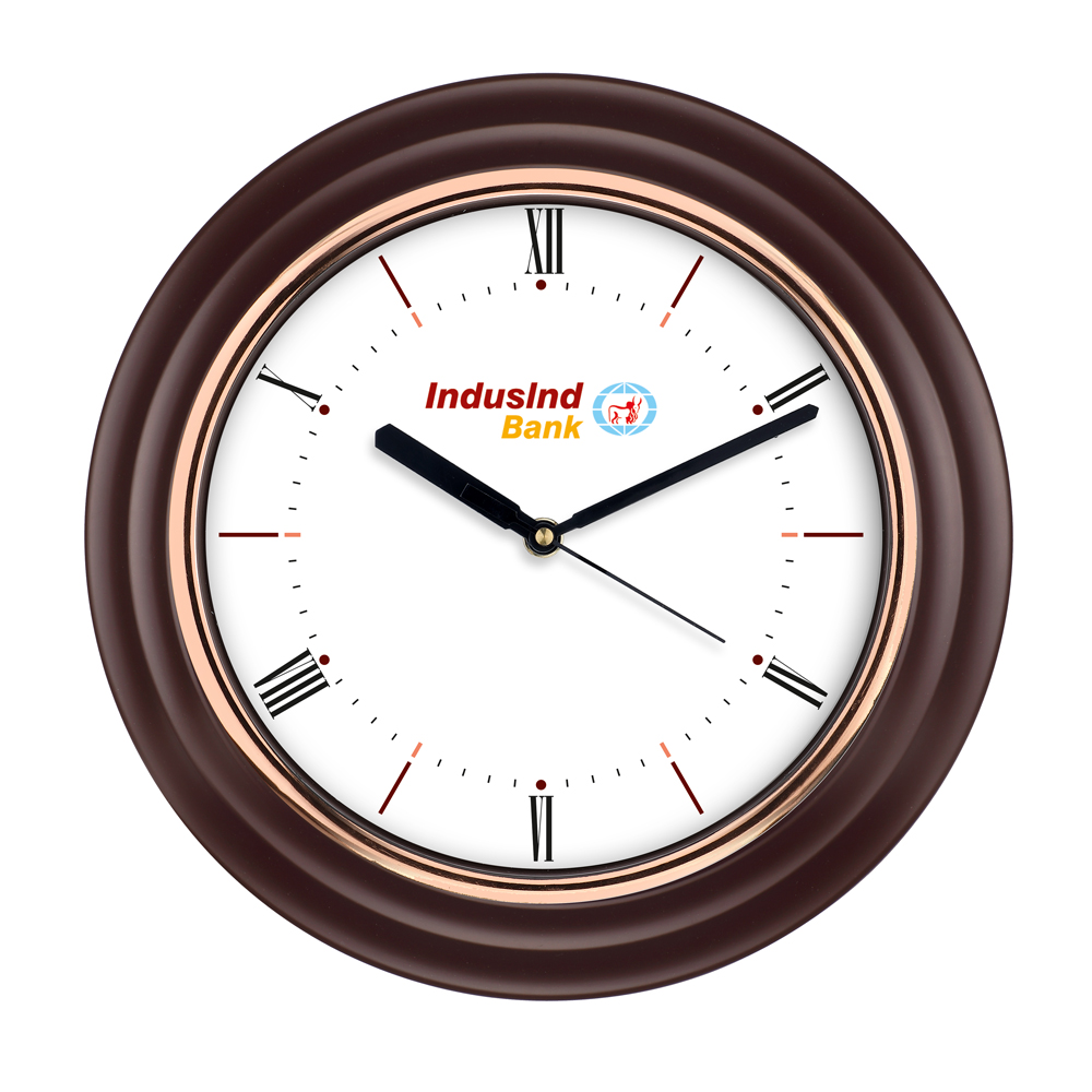 [60059] Wall Clock  - Indusind  Bank