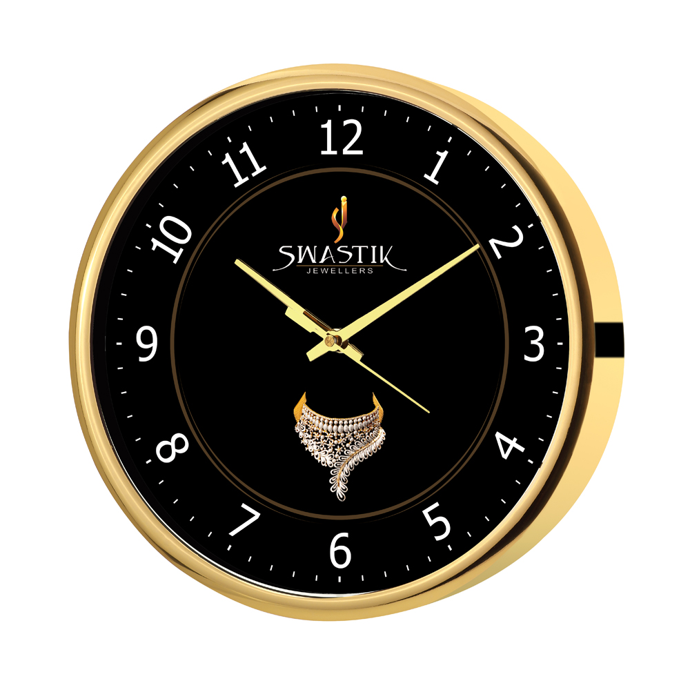 [60073] Wall Clock  - Swastik