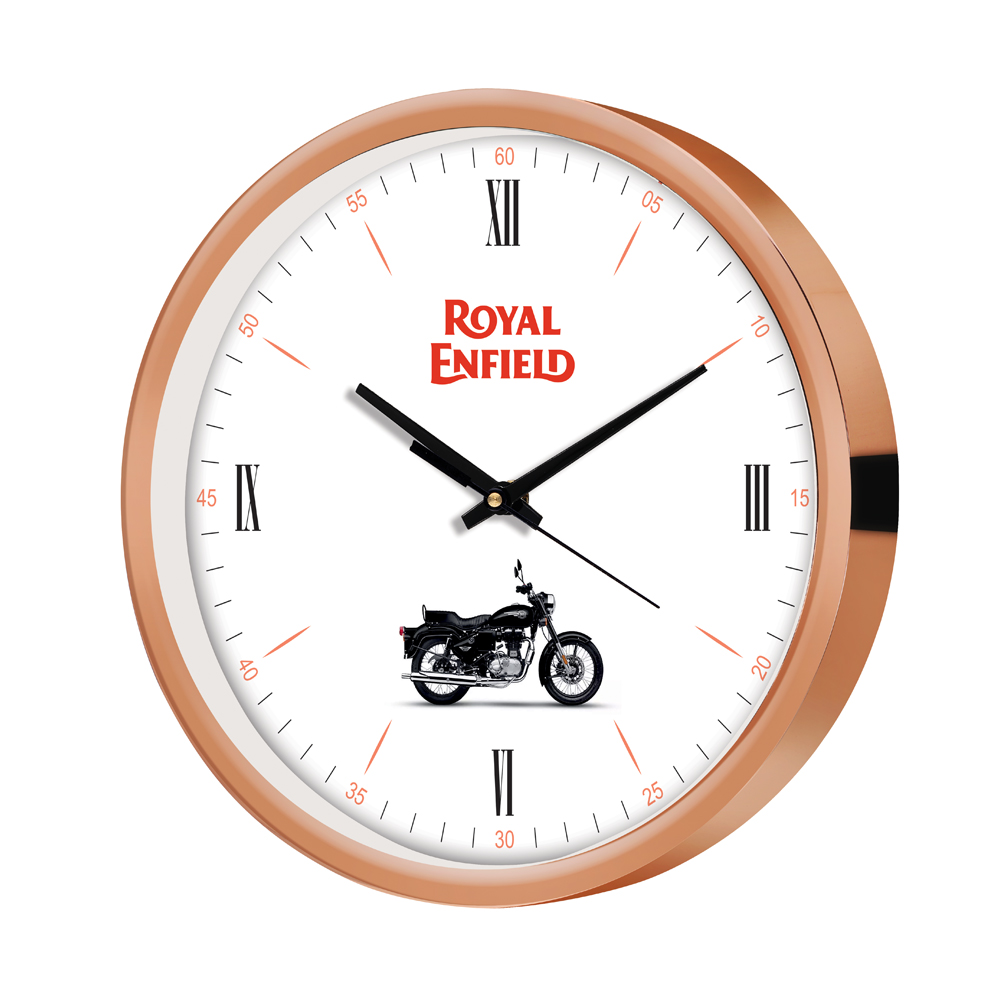 [60076] Wall Clock  - Royal Enfield