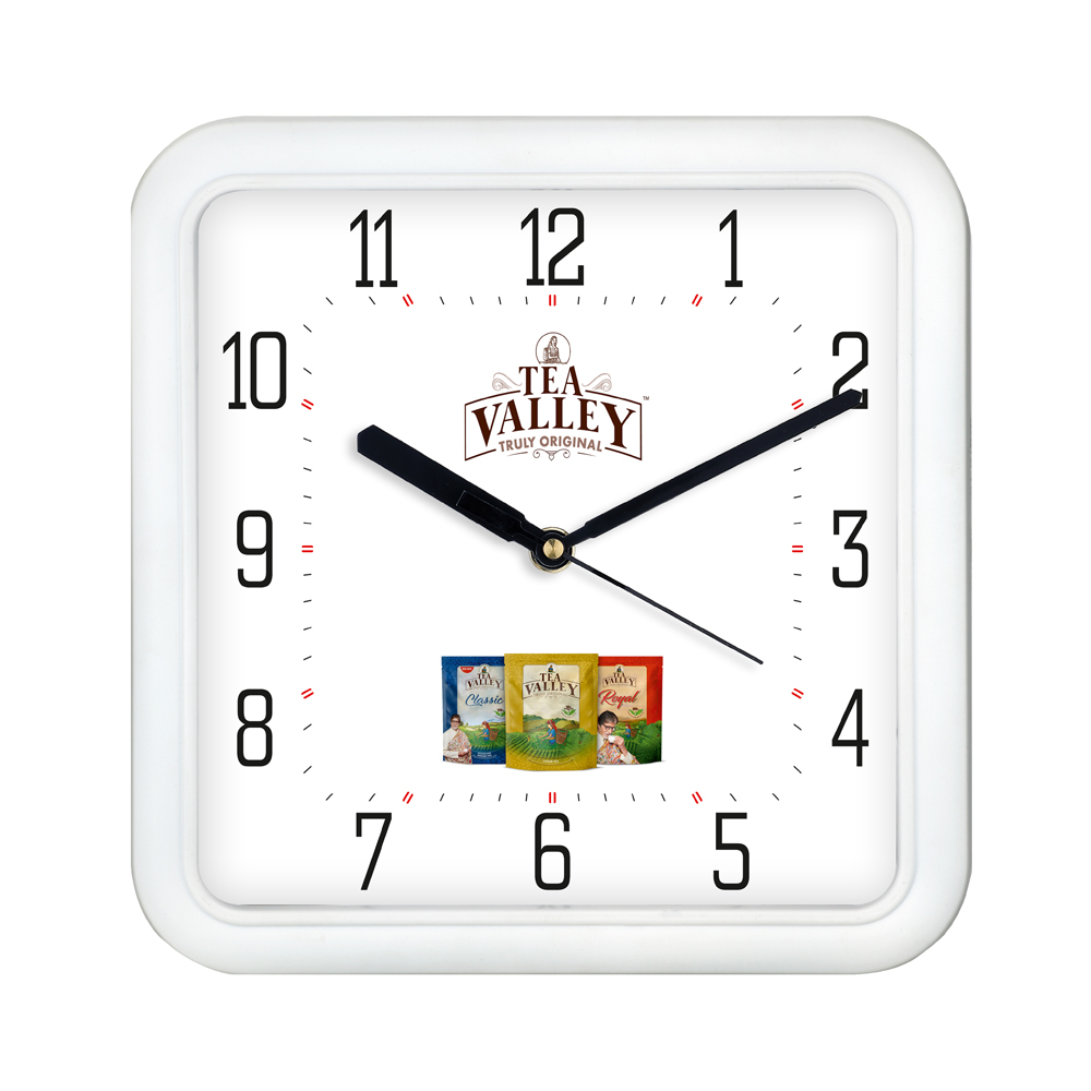 [60082] Wall Clock  - Tea Valley