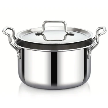 [62409] Triply Stock Pot With LID - 4.0 Litre