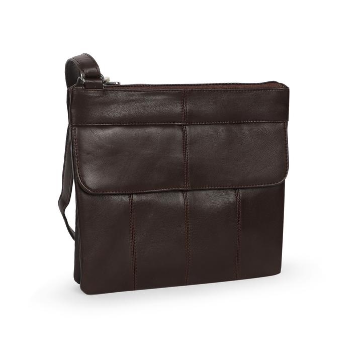 [52277] Genuine Leather Cross Body Sling Bag (20 x 23 CM)