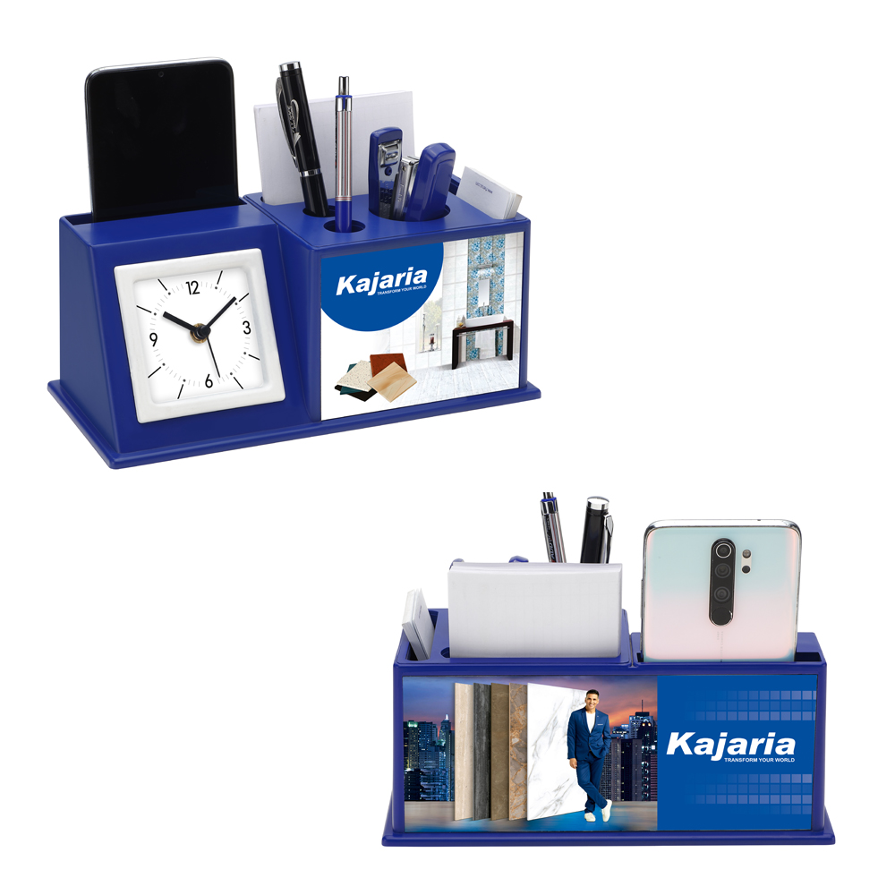 [60123] Penstand With Clock - Multipurpose - Kajaria