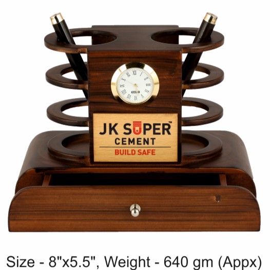[62600] Pen Stand - Size : 20.3x13.9 cm, Weight- 640 gm(Appx)