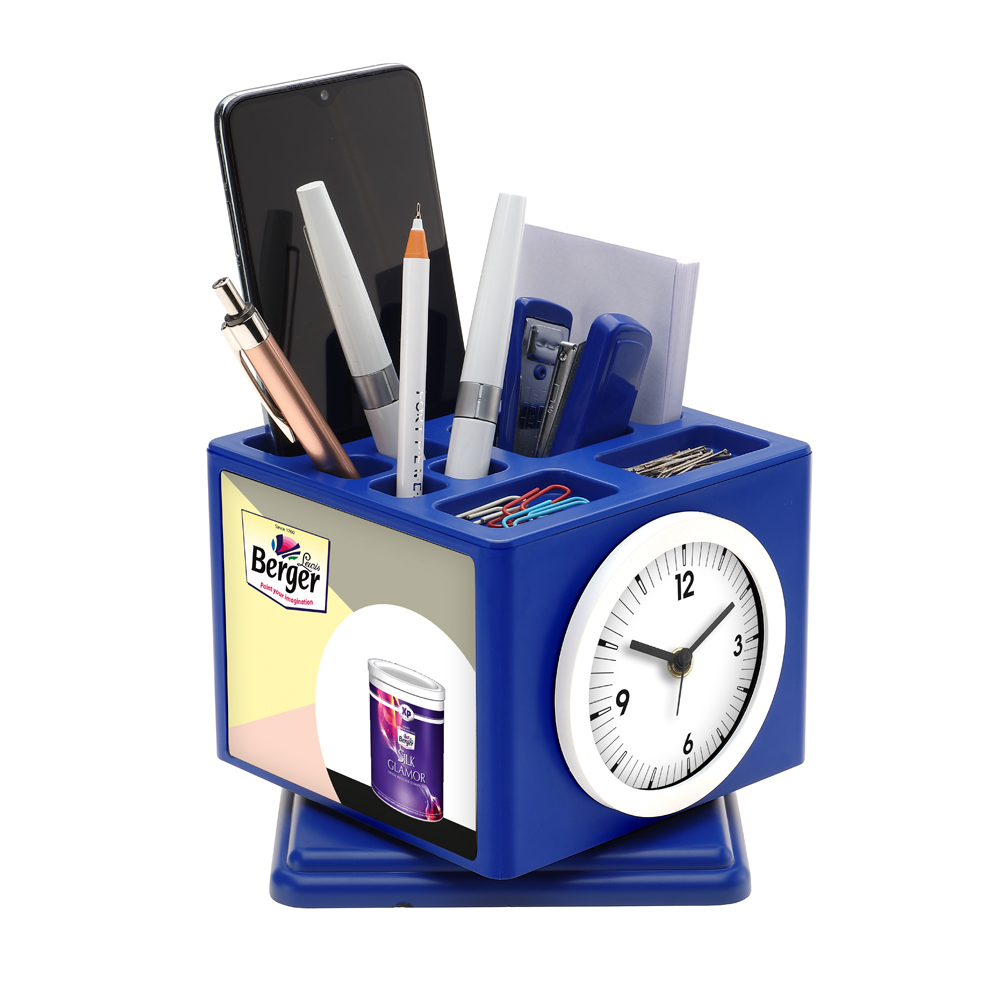 [55769] Rev. Pensatnd With Clock - Multipurpose - Berger