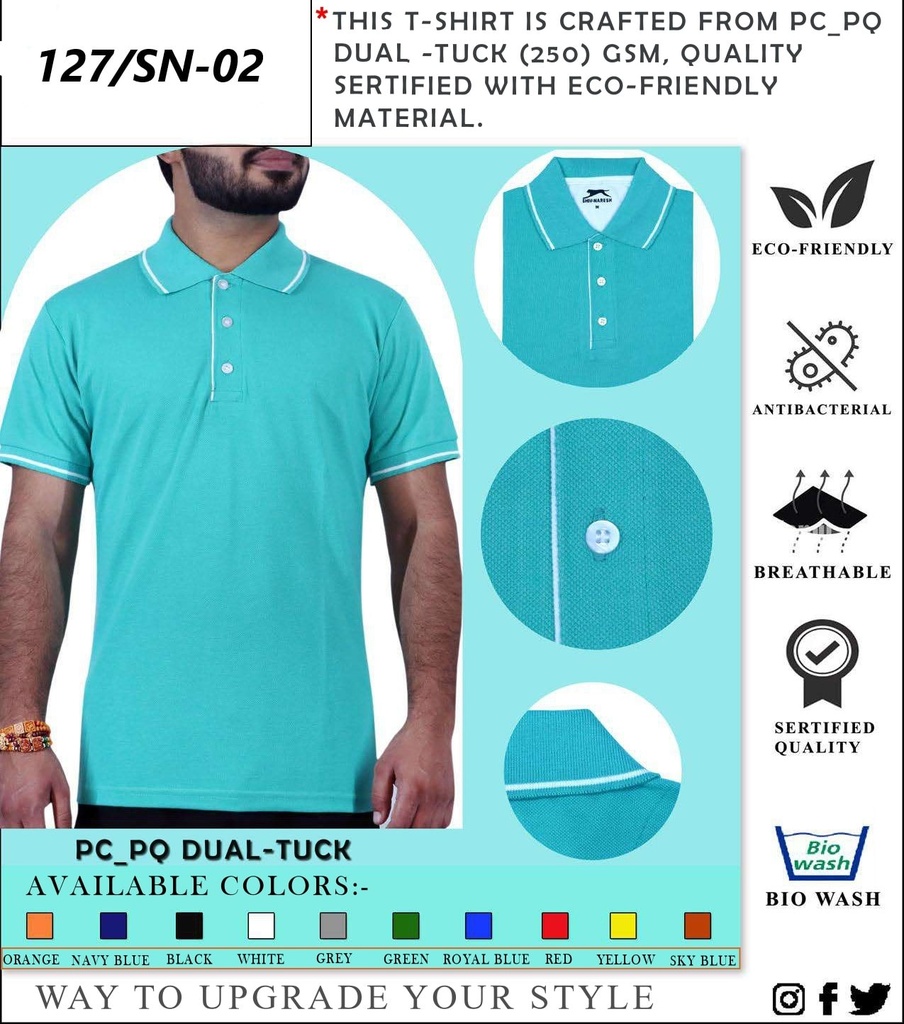 [62713] T-SHIRT - 240 GSM