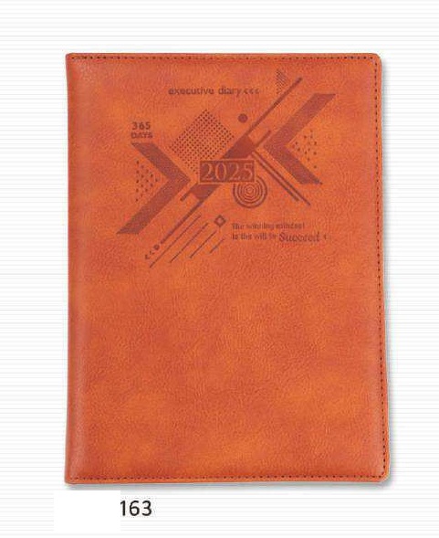 [63002] DIARY - NESCAFE 1DT. TAN IMPORTED PU SUNDAY FULL