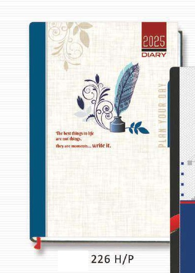 [63025] DIARY - CHIEF 1DT. NATURAL 70 GSM PLANNER-M/CUT