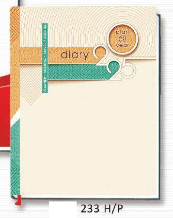 [63030] DIARY - A5 1DT. NATURAL GRAINING PREMIUM - M/CUT