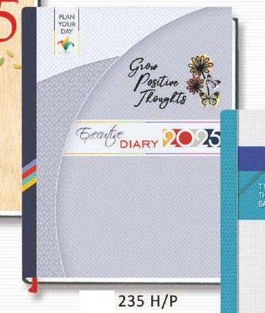 [63032] DIARY - A5 1DT. NATURAL S/C PLANNER - M/CUT