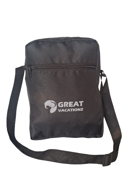 [55529] Unisex Cross body Sling Bag with Organized Main Compartment & Convenient Front Pocket (27 X 20 X 10 Cm)