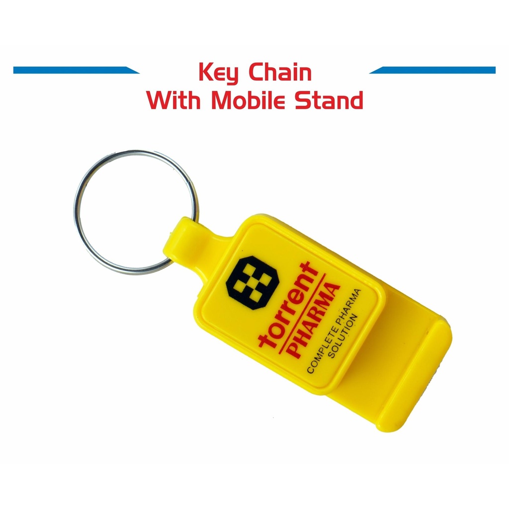 [56203] Keychain With Mobile Stand