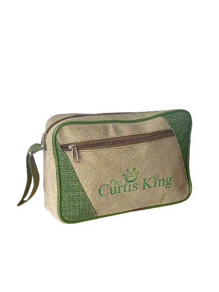 [55960] Heavy Duty Jute Cash Bag (19 X 29 X 7 Cm)