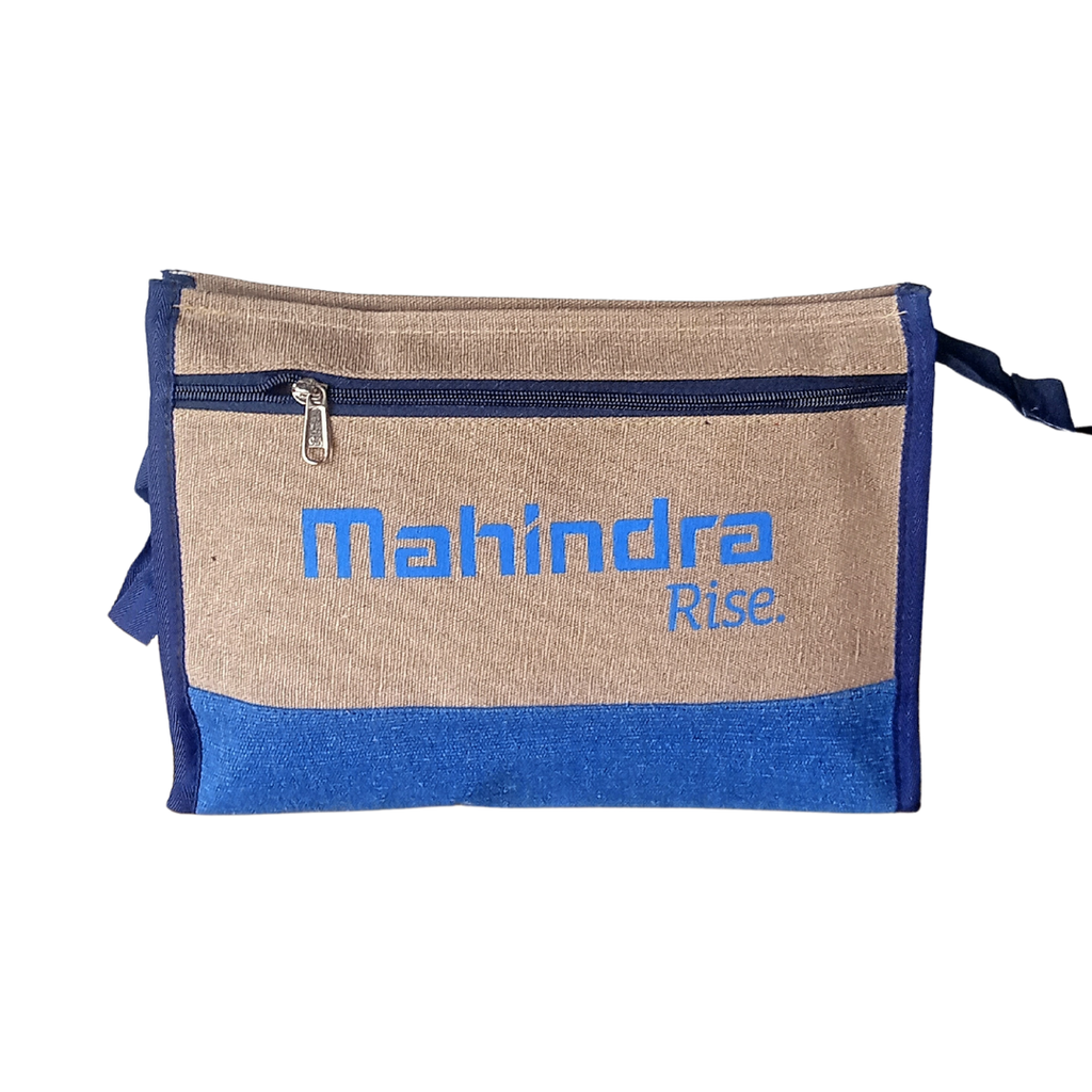 [55955] Heavy Duty Jute Cash Bag (21 X 30 X 7 CM)