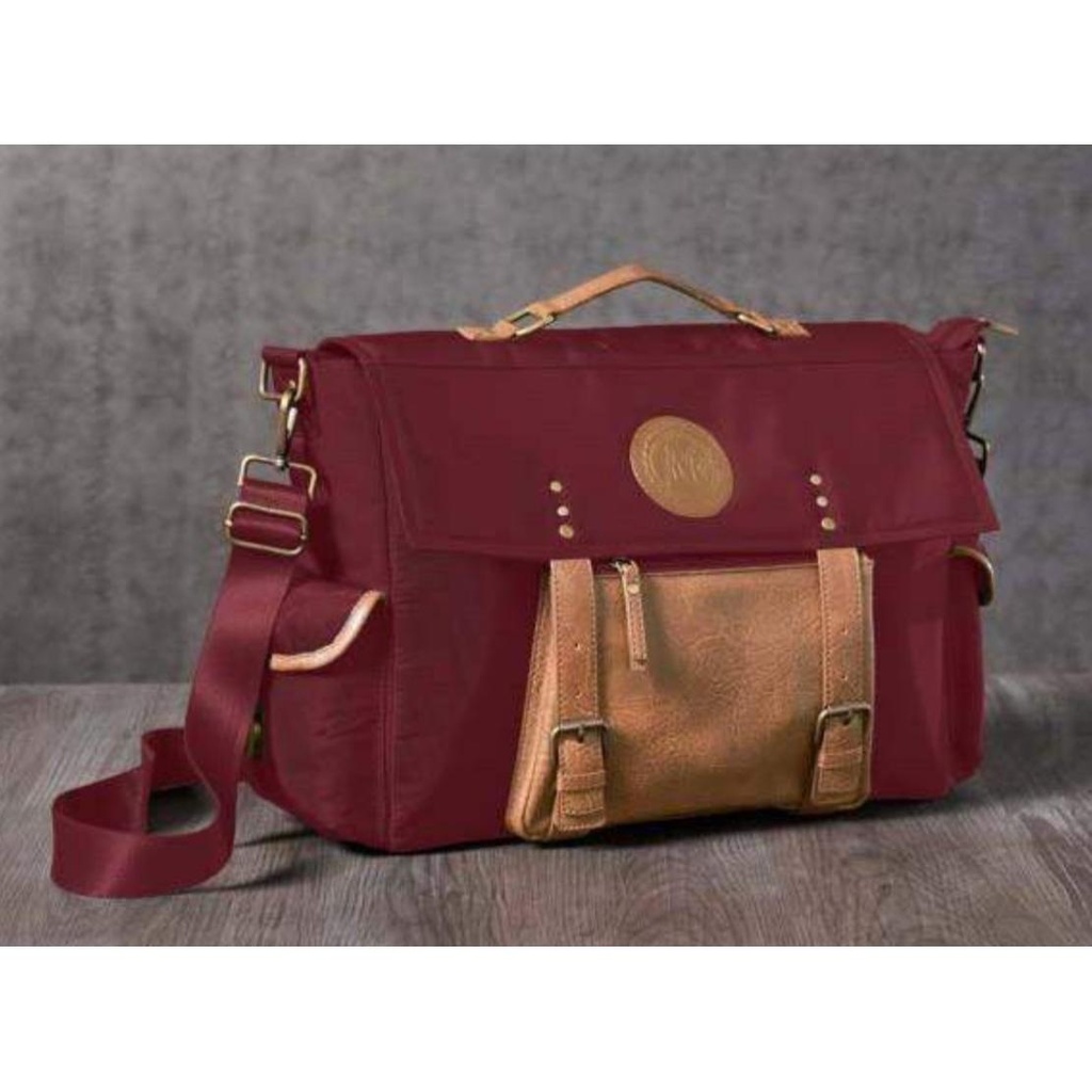 [60510] Eco-Friendly Recycled Polyester Laptop Tote Bag With Vegan Leather Trims,Water-Resistant Recycled Polyester Fabric Made,16-Inch Padded Laptop Compartment With Multiple Pockets,Adjustable Shoulder Strap,And Ykk Zipper(15X12X4")

